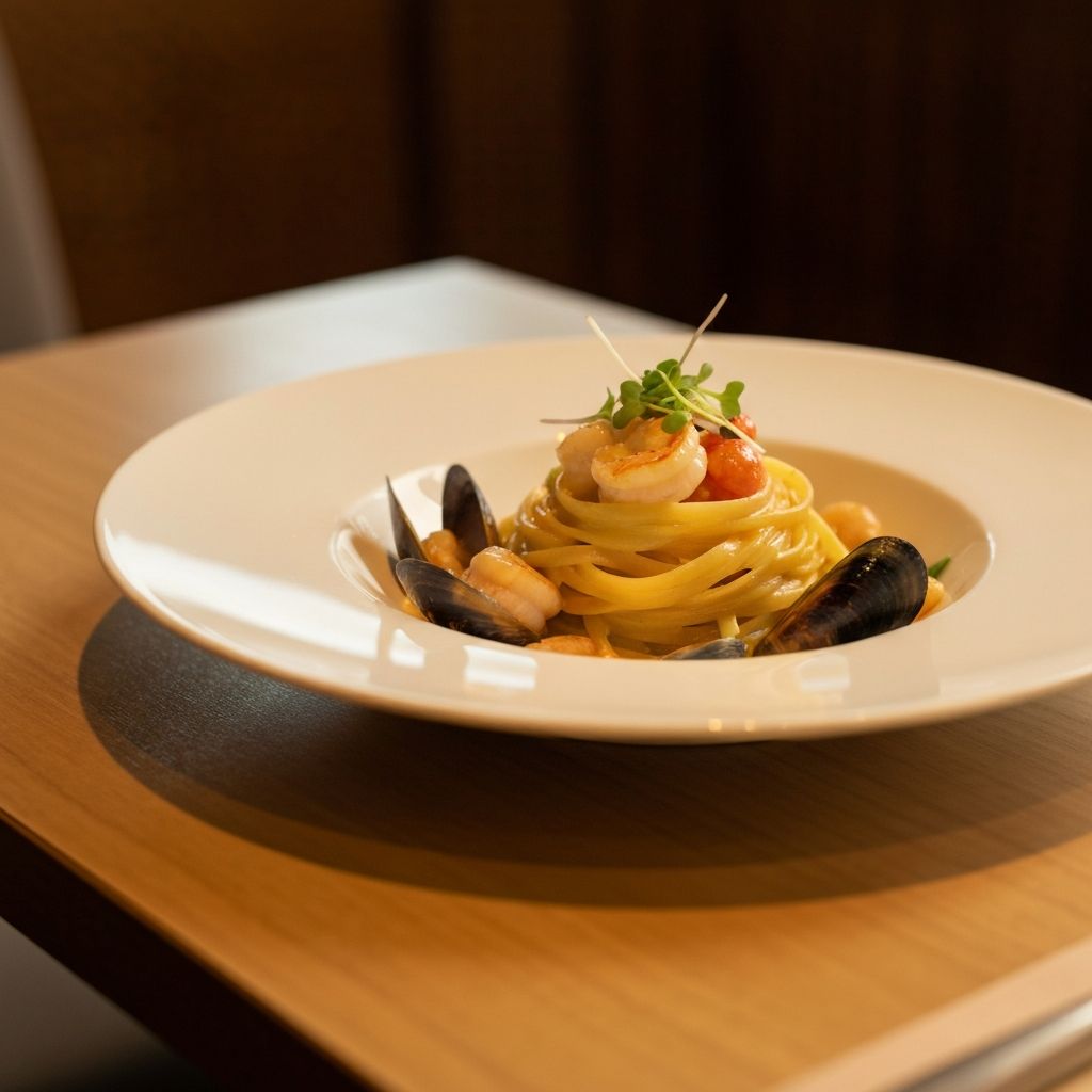 Seafood Pasta Elegance